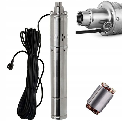 POMPA GŁĘBINOWA DO WODY DO STUDNI MOCNA WYDAJNA IDEALNA 3 CALE CICHA WĄSKA na Arena.pl