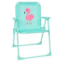 Składane Krzesło dla dzieci Miętowe Flaming Max 50 kg