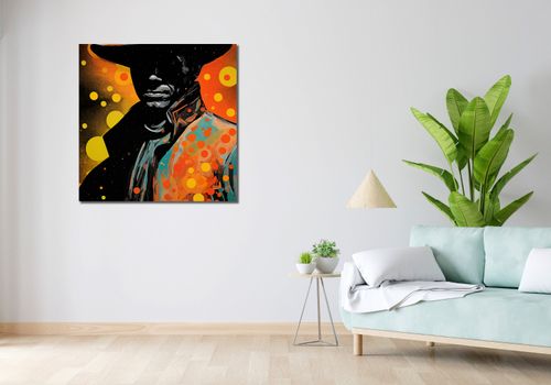 Obraz 90x90cm Kowboj Kosmosu na Arena.pl