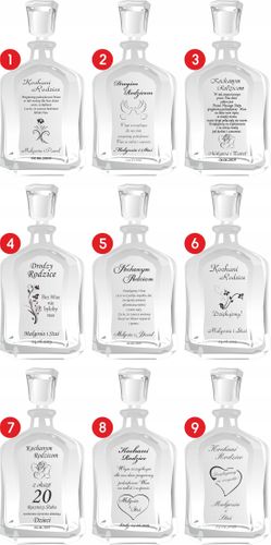 Prezent URODZINY Dla Taty Mamy Brata Dziadka Babci Karafka na Arena.pl