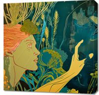 Obraz 70x70cm Wezwanie do Flory