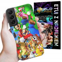 ETUI CASE DO SAMSUNG S22 - SUPER MARIO BROS BAJKI WZORY WYBÓR