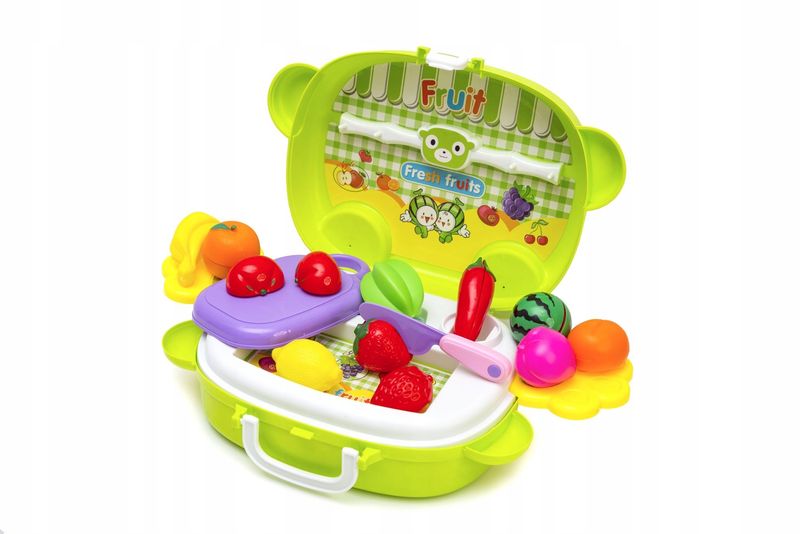 Zestaw w walizce - owoce zdjęcie 1