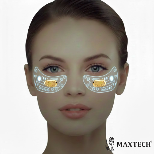 Masażer okolic oczu Bezprzewodowe plastry żelowe do masażu EMS 2w1 lifting na Arena.pl