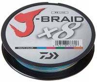 2 x PLECIONKA DAIWA J-BRAID X8 0,20mm 300m MULTI COLOR