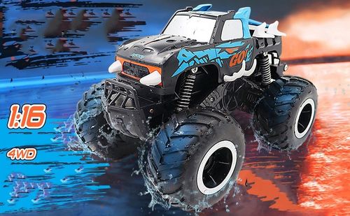 SAMOCHÓD ZDALNIE STEROWANY 1:16 4WD RC MONSTER TRUCK OFF-ROAD Z PILOT na Arena.pl