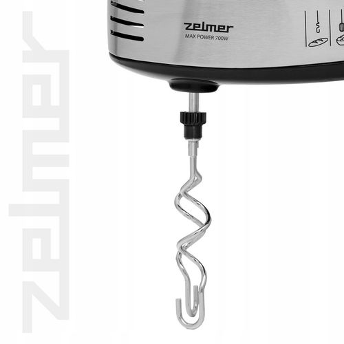 MIKSER RĘCZNY ZELMER LEKKI ROBOT KUCHENNY Z MISĄ 2,5L 4 KOŃCÓWKI TURBO na Arena.pl