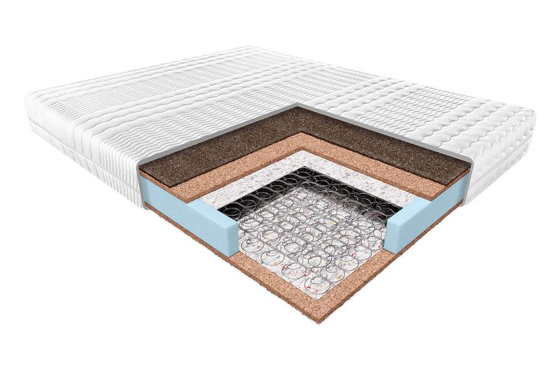Materac sprężynowy bonellowy JANPOL KRONOS 160x200x18cm zdjęcie 1