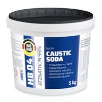 Wodorotlenek Sodu 5kg Granulki Soda kaustyczna H04