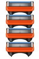 Gillette Fusion 5 wkłady ostrza wymienne do maszynki do golenia 4 szt