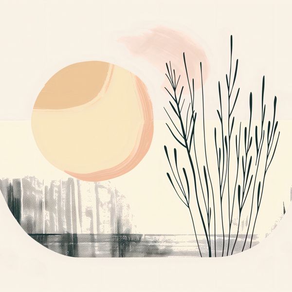 Plakat 40x40cm Pastelowy Wschód zdjęcie 1