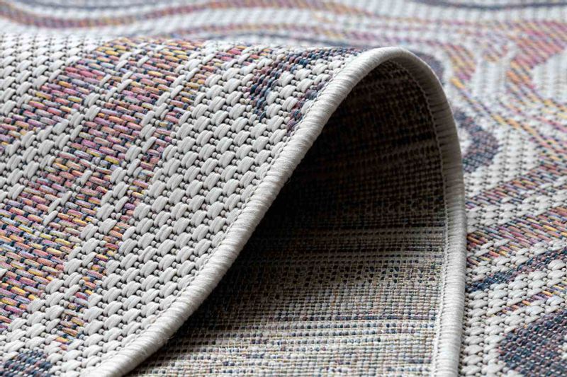 RUG/LU/VINEA/WAVES/CREAM+BLUE/140x190 zdjęcie 6