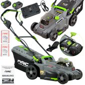 KOSIARKA AKUMULATOROWA NAC LB40-37-2B40 40 V 2 AKU 4 Ah TRYB AUTO/ECO 37 CM