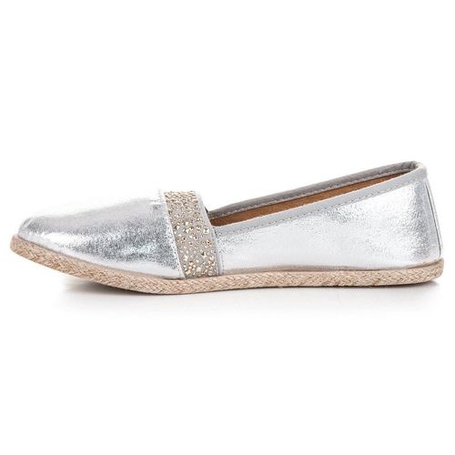 SREBRNE ESPADRYLE MCKEYLOR Rozmiar - 41 na Arena.pl