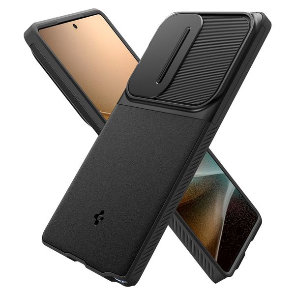 spigen optik armor galaxy s25 ultra black zdjęcie 10