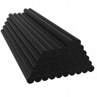 Klej pistoletu na gorąco czarny 11x200 mm 1kg 46 sztuk KD11260
