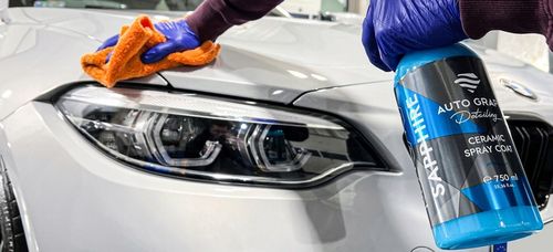 Powłoka SiO2 Wet Look Quick Auto Graph SAPPHIRE Ceramic Spray Coat na Arena.pl