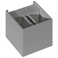 Lampa elewacyjna Gambino AZ0958 LED 6W 3000K IP54 kostka szara