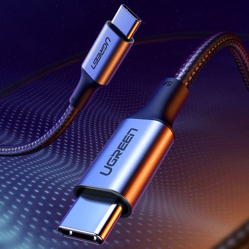 Kabel przewód USB-C Power Delivery 100W Quick Charge FCP 5A 3m szary na Arena.pl