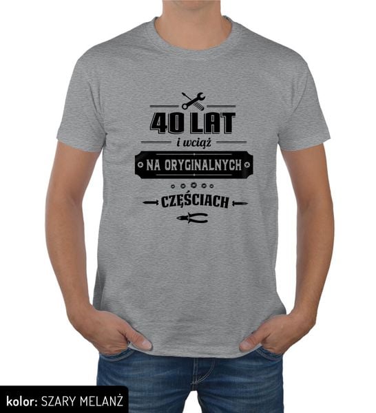 Koszulka męska na urodziny 30 40 50 60 70 lat XXL na Arena.pl