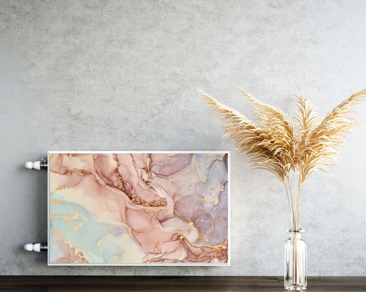 Mata MAGNETYCZNA Na Kaloryfer Kolorowy Marmur Abstrakcja 90cm x 60cm zdjęcie 5