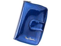Portfel damski skórzany PIERRE CARDIN 02 LEAF 115 Niebieski