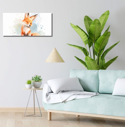 Obraz 70x30cm Zadowolony Lisek na Arena.pl