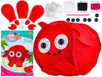 PLUSZAK DO SZYCIA KREATYWNY ZESTAW WYSZYWANKA, DLA DZIECI