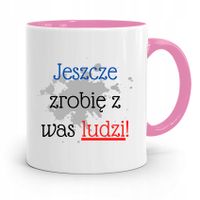 Kubek Różowy Na Dzień Nauczyciela Z Was Ludzi Z Nadrukiem Ze Zdjęciem