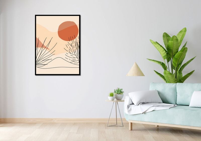Plakat 75x100cm Miękka Roślinność zdjęcie 4
