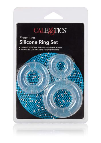 Premium Silicone Ring Set Transparent na Arena.pl