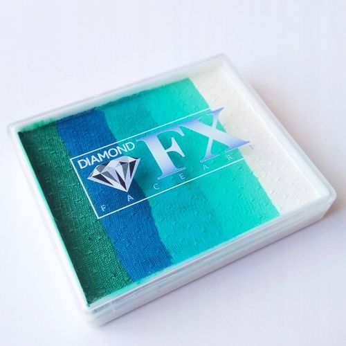 Farba do malowania twarzy i ciała Diamond FX Split Cake Cool Breeze 50 g na Arena.pl