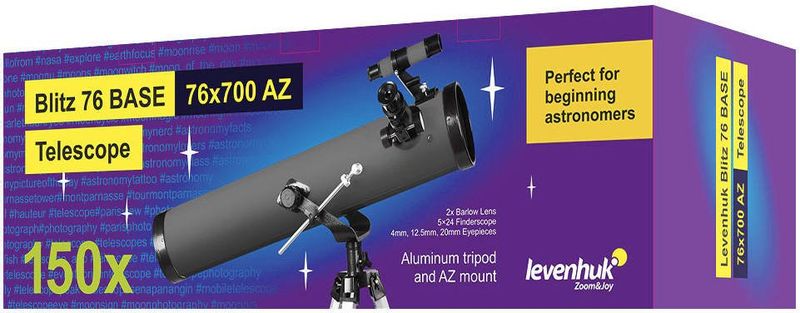 Teleskop Levenhuk Blitz 76 BASE na Arena.pl