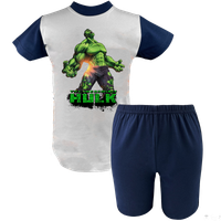 Krótka Piżama dziecięca Incredible Hulk