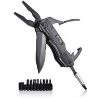 Multitool AZYMUT Gron, 11 narzędzi, 9 bitów, kabura