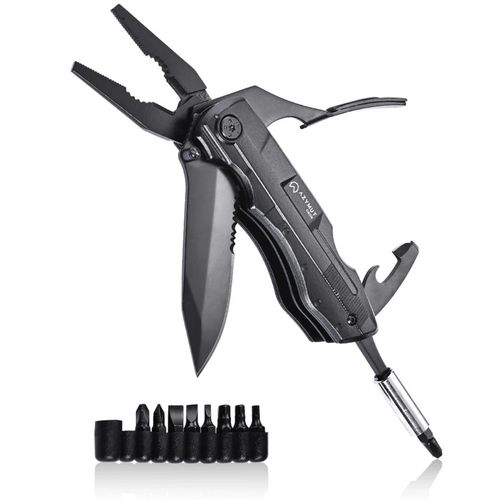 Multitool AZYMUT Gron, 11 narzędzi, 9 bitów, kabura na Arena.pl