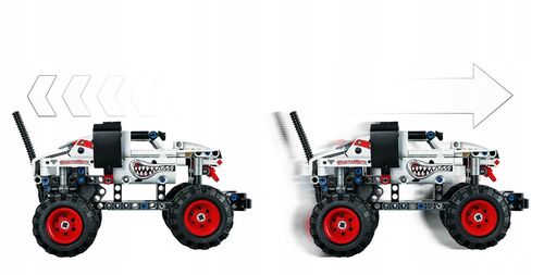42150 - LEGO Technic - Monster Jam™ Monster Mutt™ Dalmatian na Arena.pl