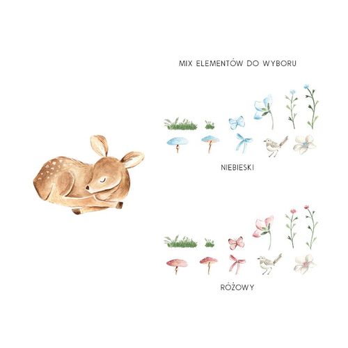 Naklejka Jelonek DK326 niebieski na Arena.pl