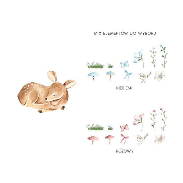 Naklejka Jelonek DK326 niebieski zdjęcie 3