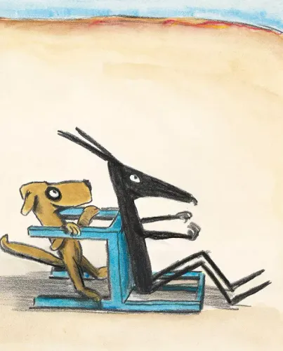 Niebieskie krzesło na Arena.pl