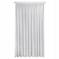 Firana gotowa na taśmie TAMINA 350x270 Eurofirany biała