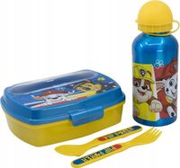 Śniadaniówka bidon sztućce zestaw do szkoły na śniadanie PSI PATROL CHASE