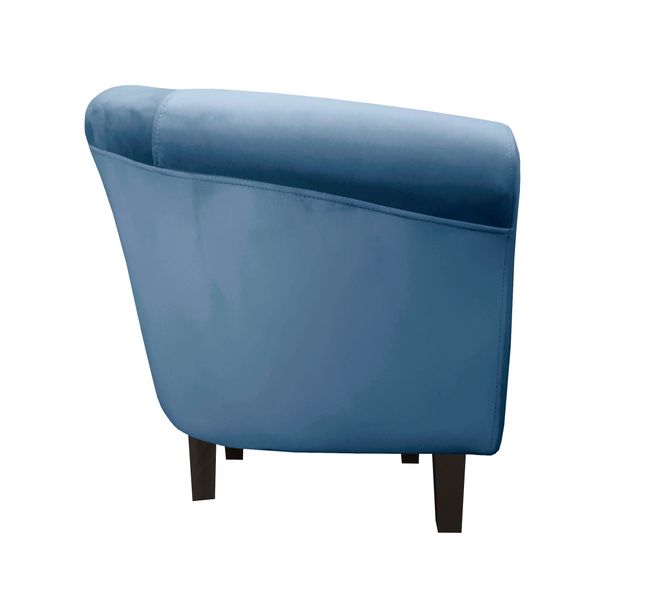 Fotel Milo nogi venge niebieski MG33 zdjęcie 3