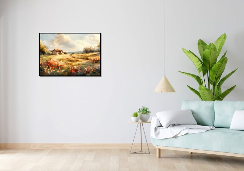 Plakat 84,1x59,4cm Sielski Domek zdjęcie 4
