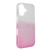 Futerał SHINING do IPHONE 16 transparentny różowy