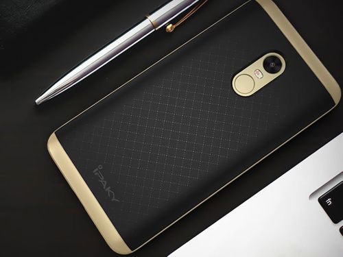 Etui iPaky case Xiaomi Redmi Note 4x Global złote na Arena.pl