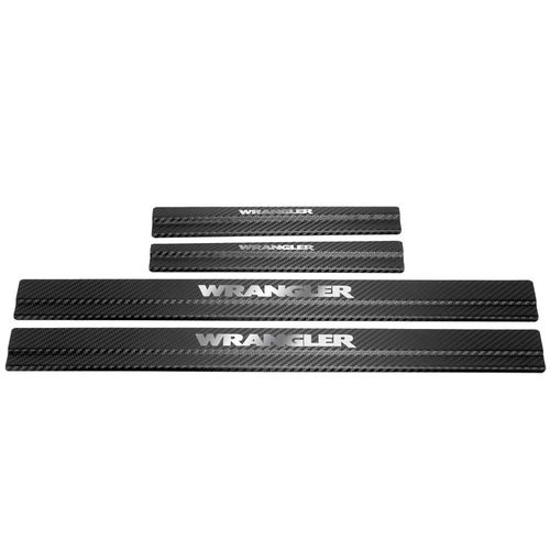 Listwa progowa JEEP WRANGLER MK3 JK Stal nierdzewna 304 carbon 4szt na Arena.pl