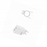 Ładowarka sieciowa GaN 45W dwa USB-C z kabelem do Realme C55