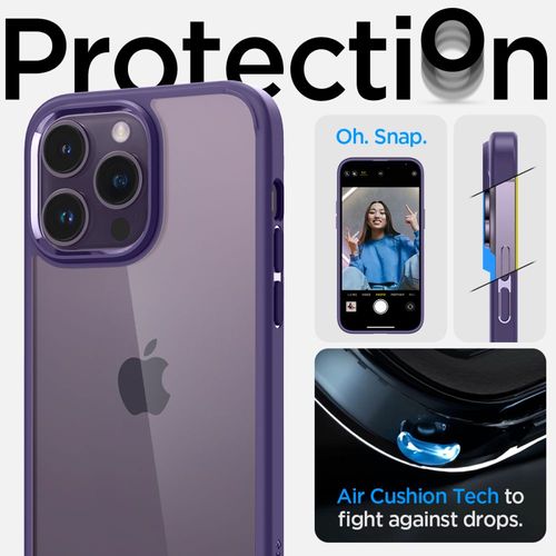 spigen ultra hybrid iphone 14 pro deep purple na Arena.pl