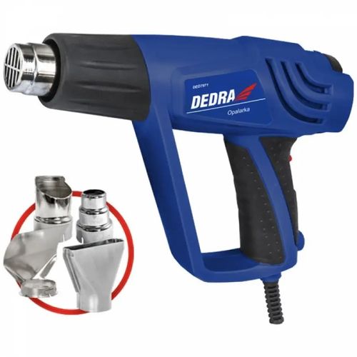 DEDRA OPALARKA 2000W 60-600°C 150-500L/MIN3 BIEGI na Arena.pl